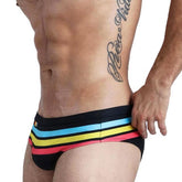 Pride Stripe Swim Briefs